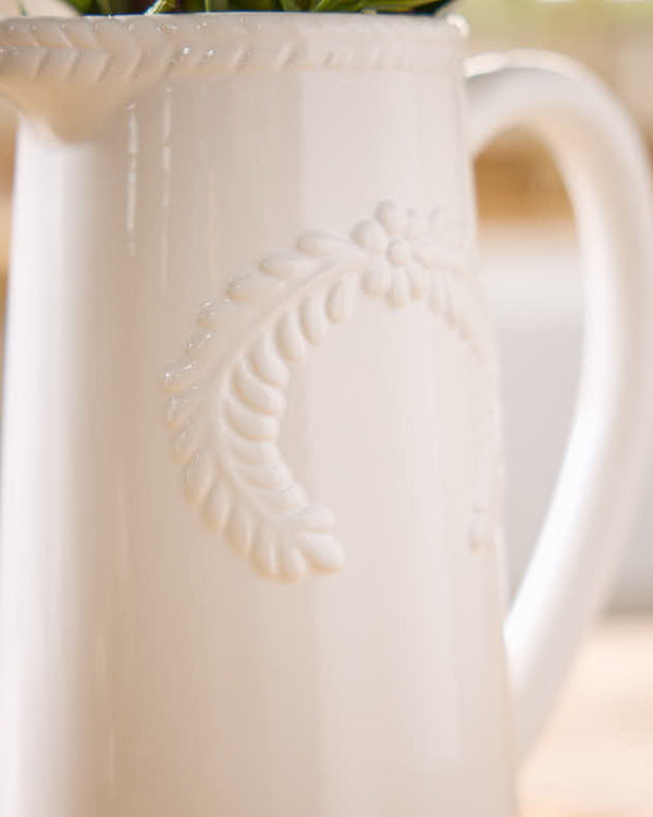 Dibor Artificial Spring Blooms In Jug Vase