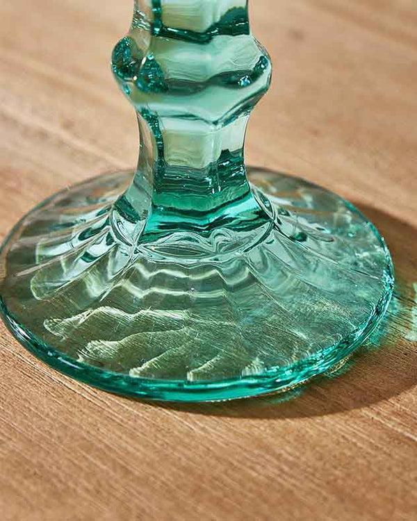 Dibor Aurielle Turquoise Wine Goblet