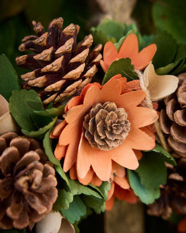Dibor Autumn Meadow Floral Wreath 32cm