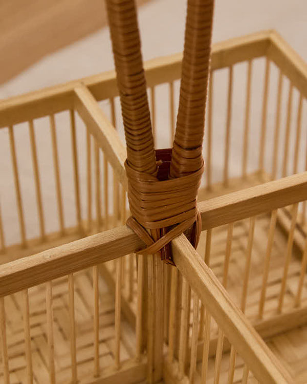 Dibor Bamboo Cutlery Caddy