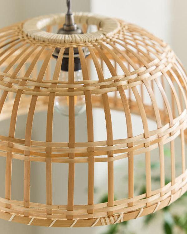 Dibor Bamboo Dome Ceiling Light Shade