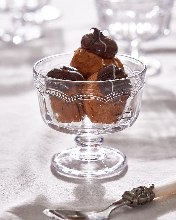 dibor Bancroft Footed Glass Bowl