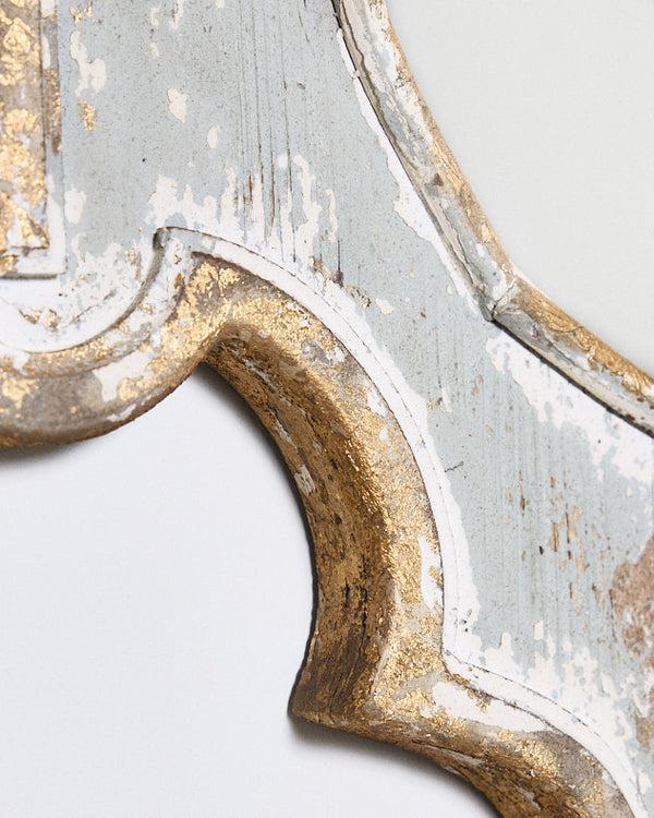 Dibor Barfleur Vintage Wood Wall Mirror