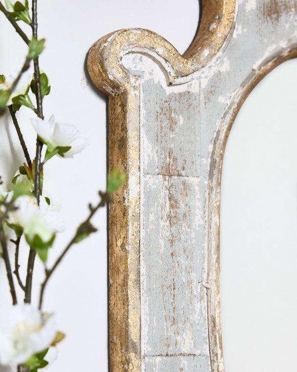 Dibor Barfleur Vintage Wood Wall Mirror