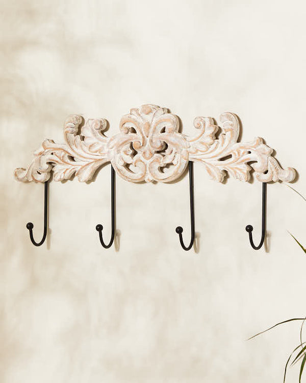 Dibor Baroque Four Peg Hook Board
