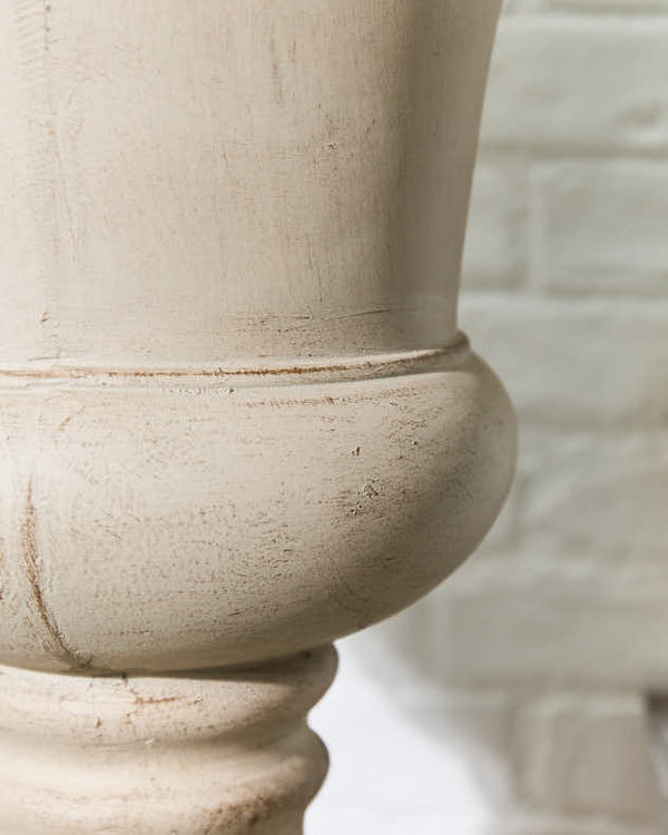 Dibor Beige Footed Urn Planter