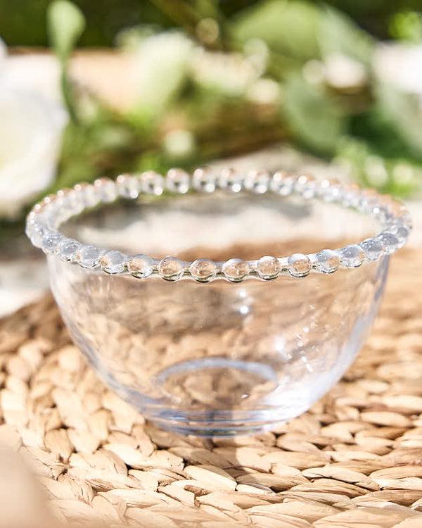 Dibor Bella Perle Beaded Glass Bowl