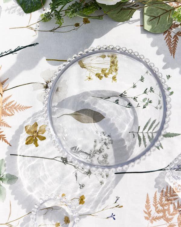 Dibor Bella Perle Beaded Glass Salad Bowl