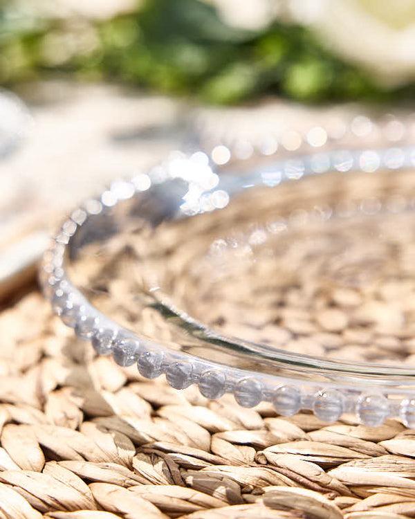 Dibor Bella Perle Beaded Glass Side Plate