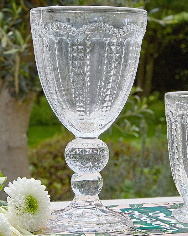 Dibor Bella Perle Clear Wine Goblet