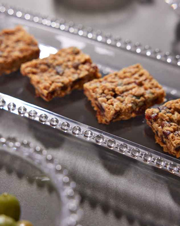 Dibor Bella Perle Glass Serving Platter