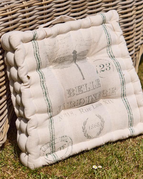 Dibor Belle Jardinere Green Garden Cushions