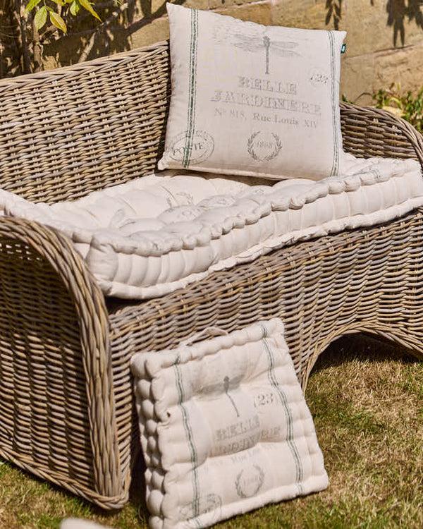 dibor Belle Jardinere Green Garden Cushions