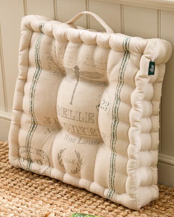 dibor Belle Jardinere Green Indoor Box Cushion