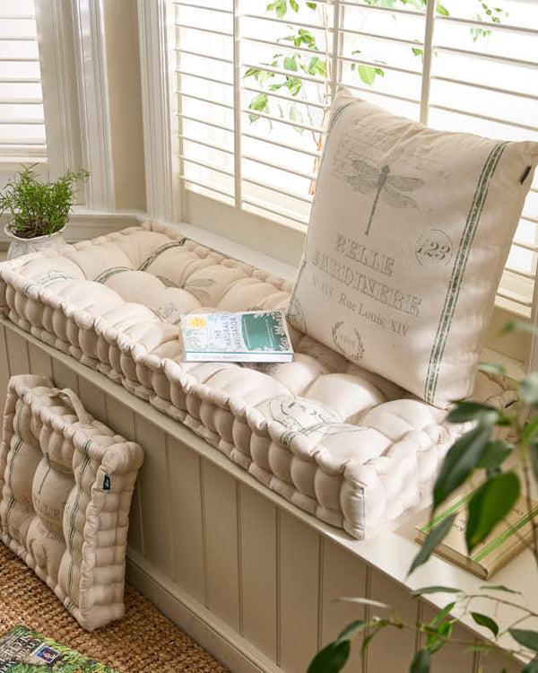 dibor Belle Jardinere Green Indoor Cushions