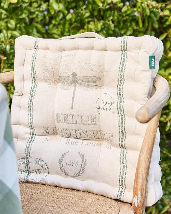 dibor Belle Jardinere Green Outdoor Box Cushion