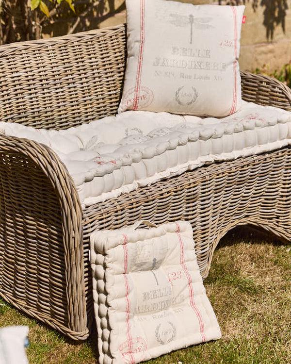dibor Belle Jardinere Red Garden Cushions