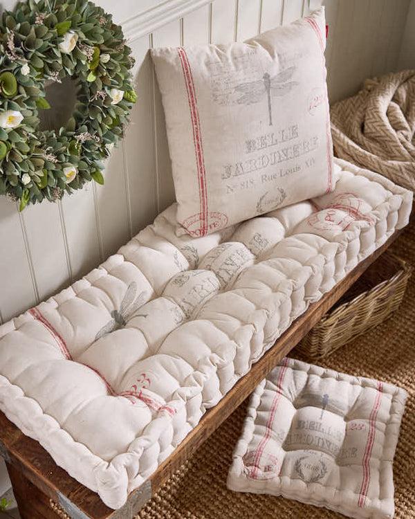 Dibor Belle Jardinere Red Indoor Cushions