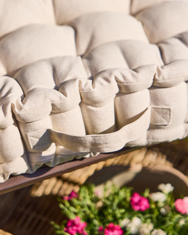 Dibor Belle Jardinere Red Outdoor Bench Cushion