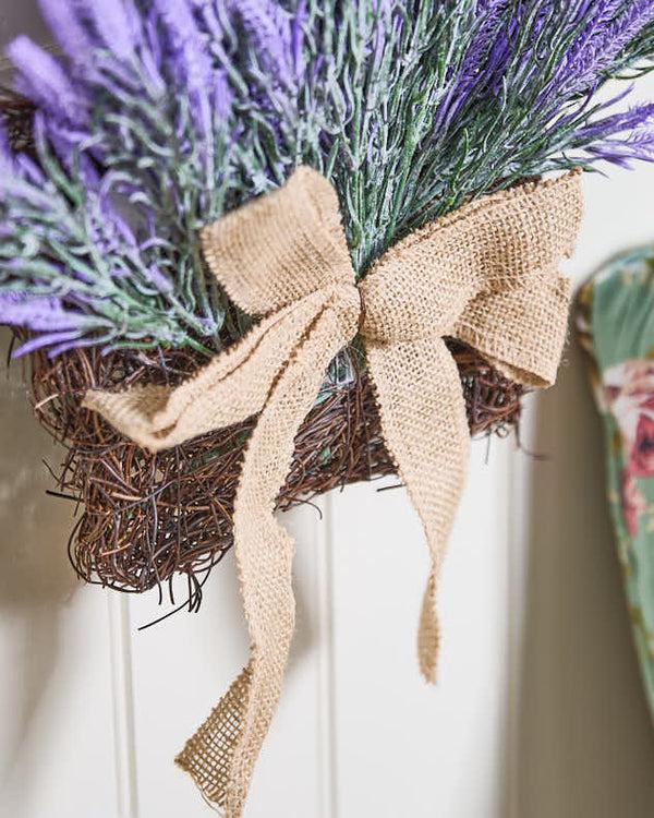 Dibor Bellegarde Lavender Floral Basket