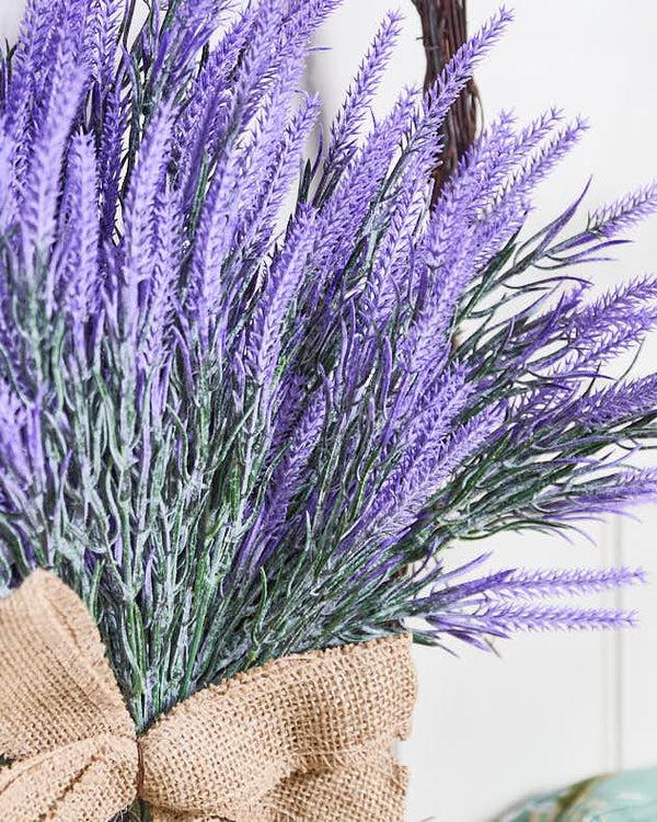 Dibor Bellegarde Lavender Floral Basket