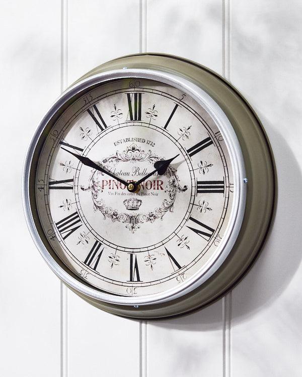 dibor Bellona Sage Green Wall Clock