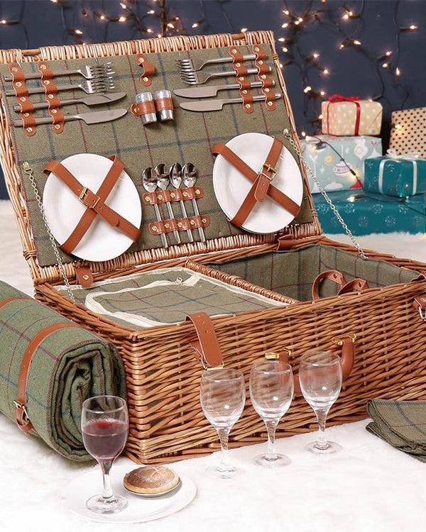 Dibor Berkeley 4 Person Picnic Hamper