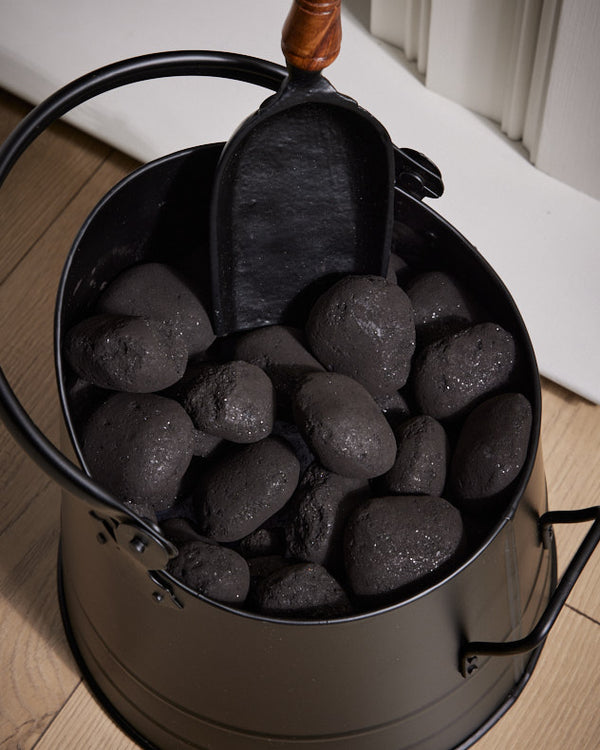 Dibor Black Coal Bucket & Shovel