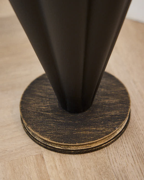 Dibor Black & Gold Umbrella Stand