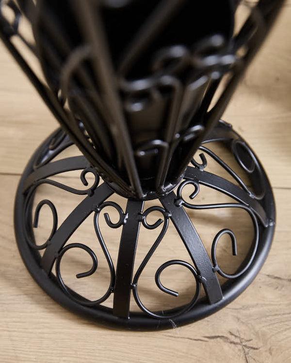 Dibor Black Iron Umbrella Stand