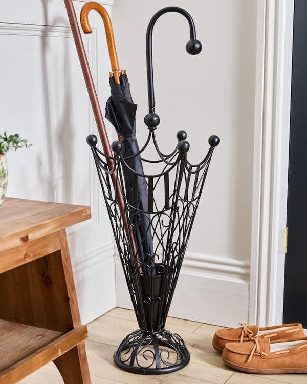 dibor Black Iron Umbrella Stand