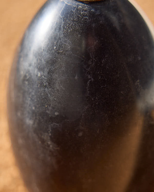 Dibor Black Marble Door Stop