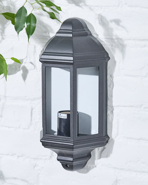 dibor Black Vintage Outdoor Lantern