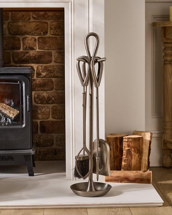 Dibor Blackwell Pewter Effect Companion Set