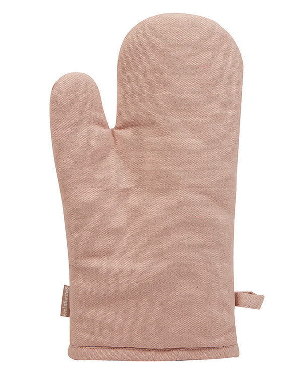 Dibor Blush Pink Cotton Oven Glove