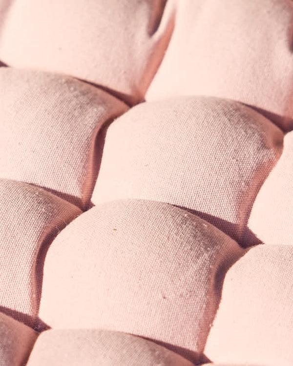 Dibor Blush Pink Outdoor Bench Mattress