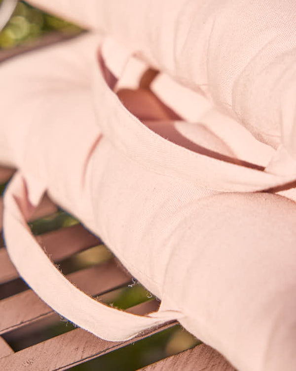 Dibor Blush Pink Outdoor Bench Mattress