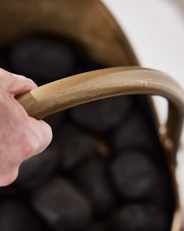 Dibor Brass Coal Bucket & Shovel