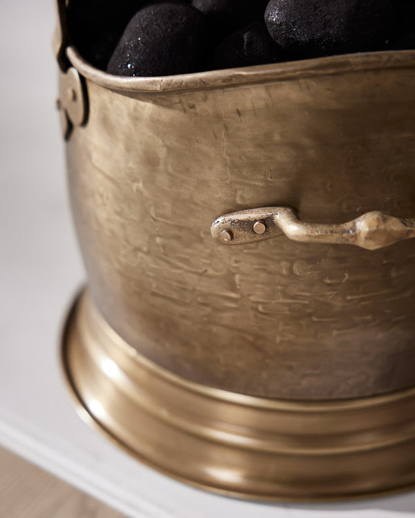 Dibor Brass Coal Bucket & Shovel