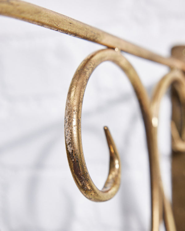 Dibor Brass Effect Scrolled Wall Bracket