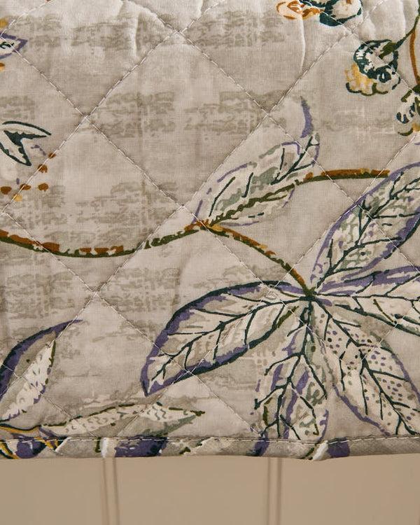 Dibor Briare Floral Quilted Throw