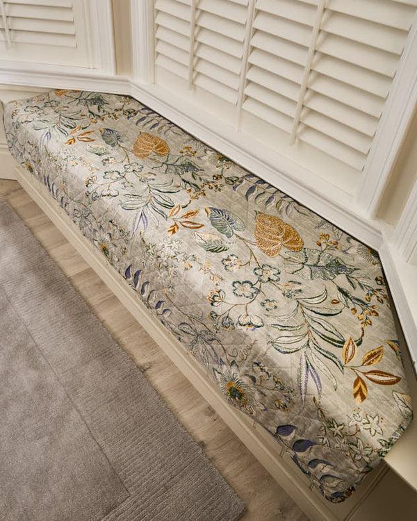 dibor Briare Floral Quilted Throw