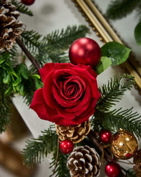 Dibor Brockham Rose Garland - 180cm/270cm