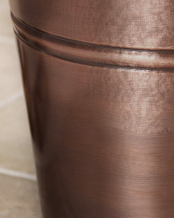 Dibor Brushed Copper Kindling Bucket