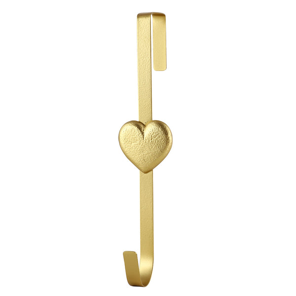 Dibor Brushed Gold Heart Wreath Hanger