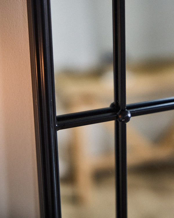 Dibor Canet Black Tall Indoor Mirror