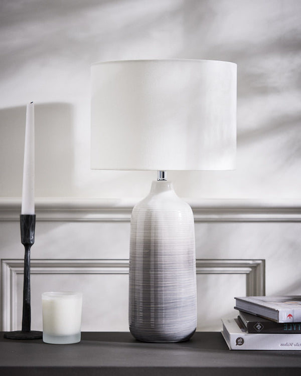 dibor Carolina Ombre Rippled Lamp
