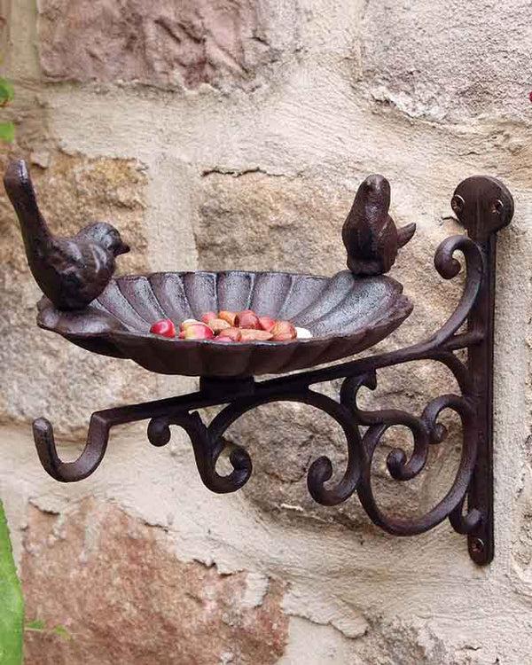 dibor Cast Iron Bird Bath Bracket
