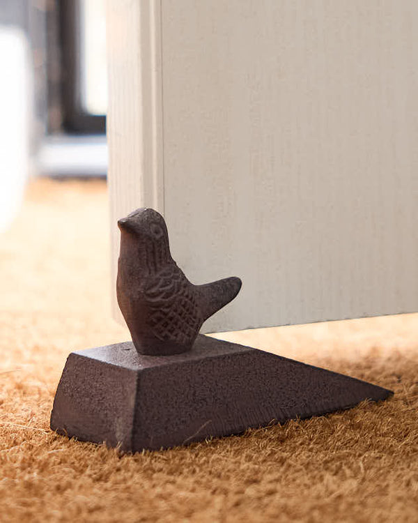 Dibor Cast Iron Bird Door Stop
