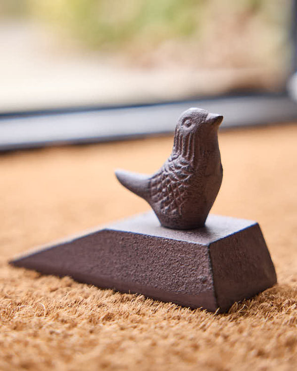 dibor Cast Iron Bird Door Stop